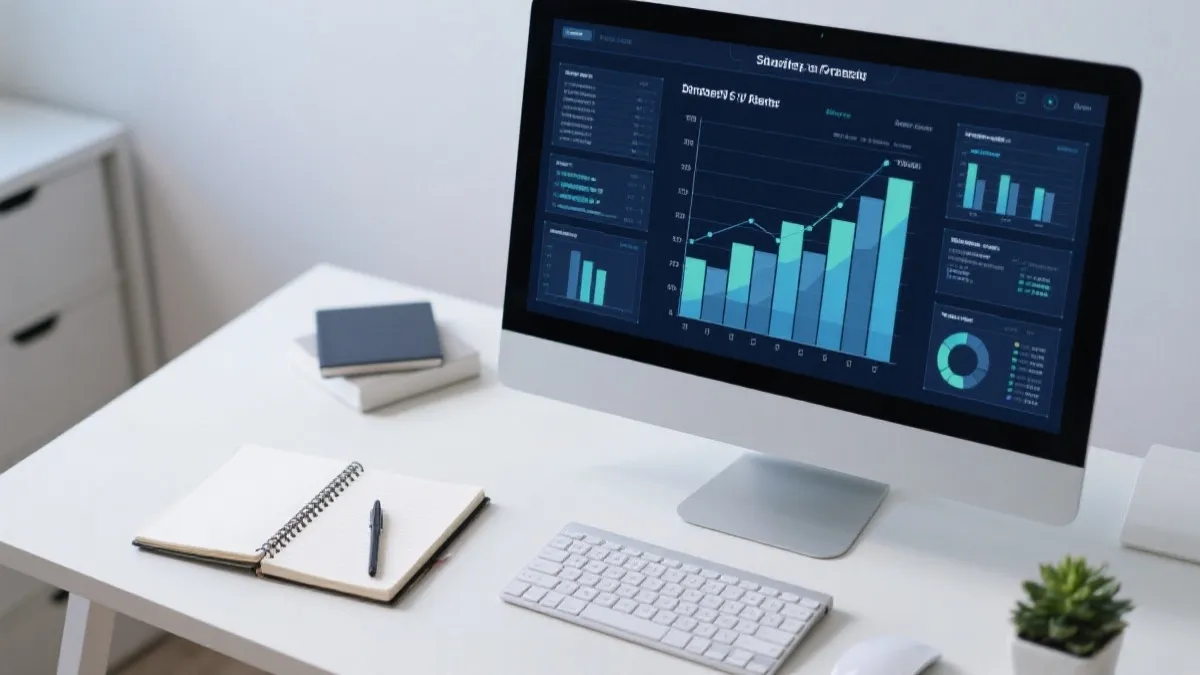 策略笔记与数据库图表并列展示